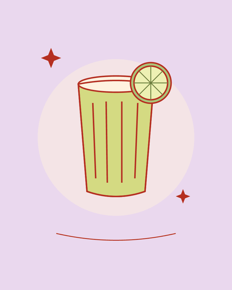 Ilustração de Caipirinha