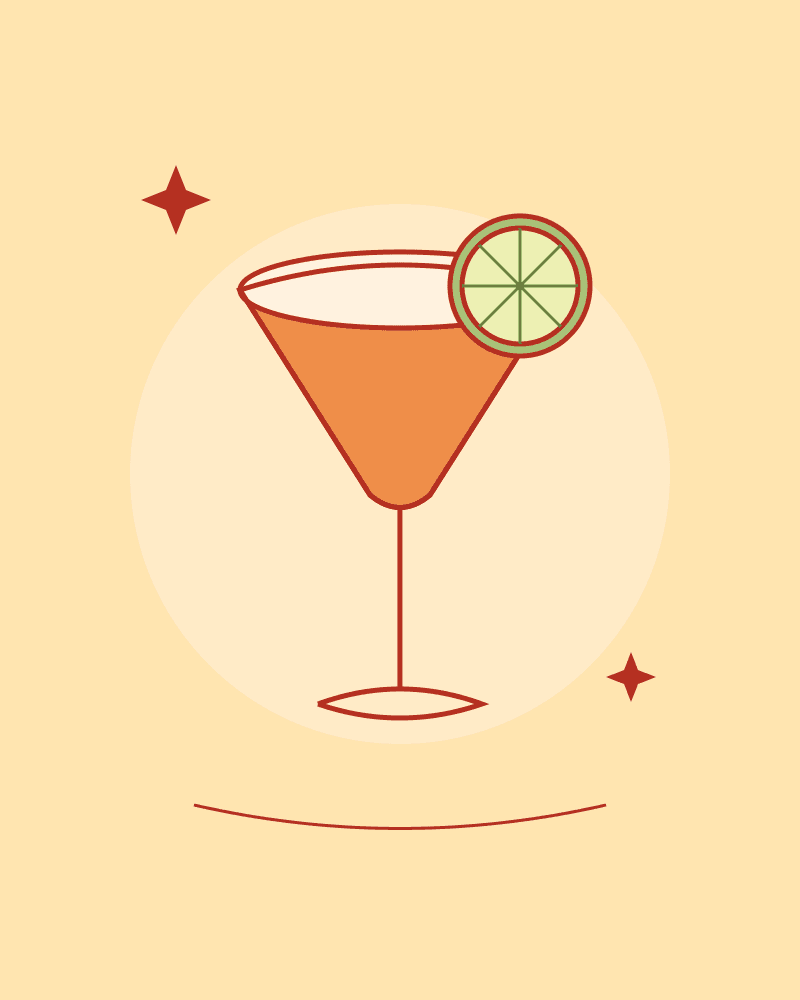 Ilustração de Aperol Spritz